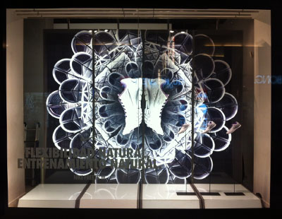 Impresion backlight caja luz tienda Nike Madrid Impresion backlight caja luz tienda Nike Madrid